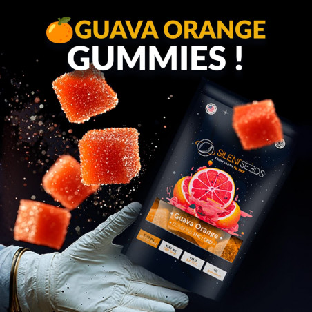 THC- und CBD-Gummibärchen | Guave-Orange