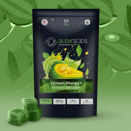 THC- und CBD-Gummibärchen | Green Mango